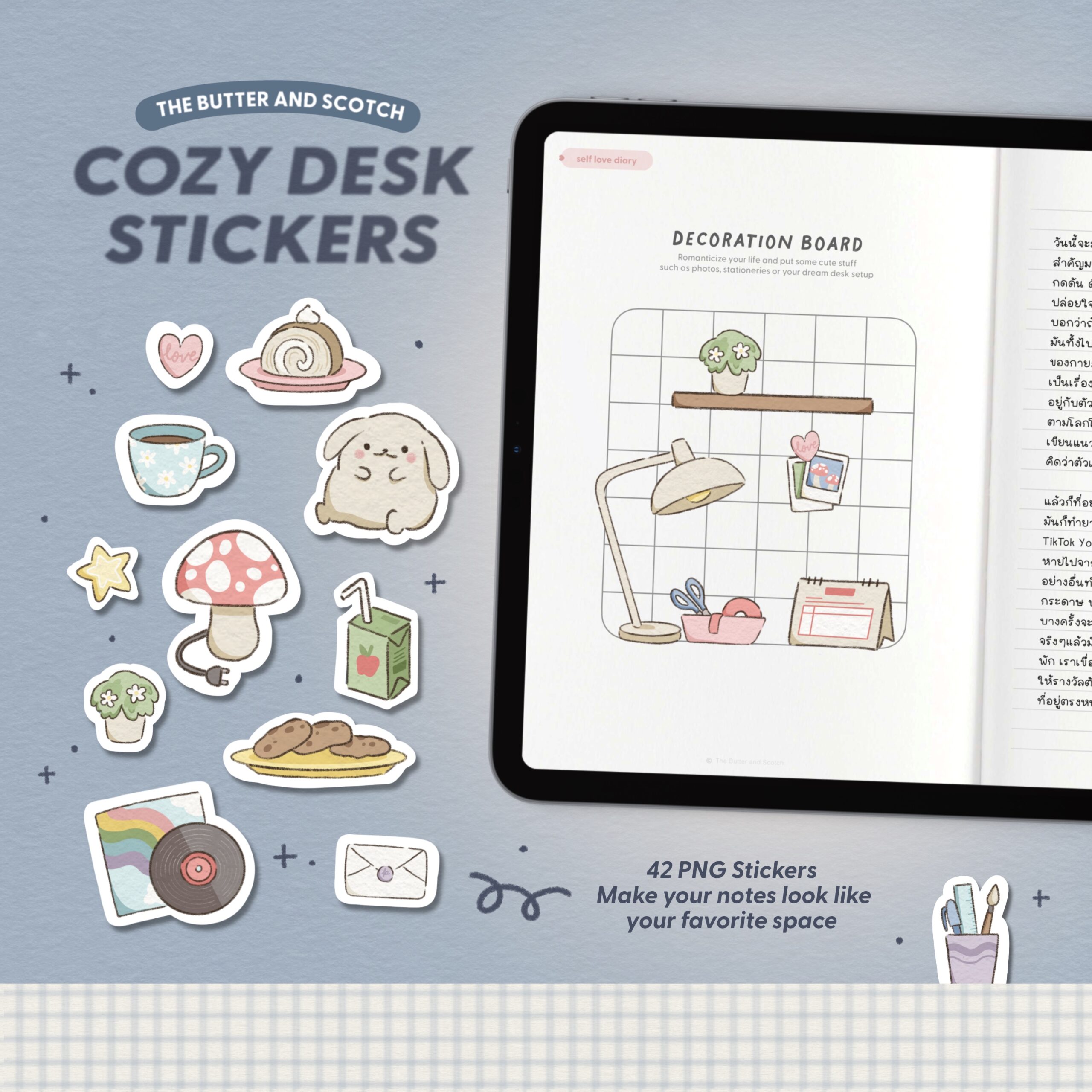 Stickers to bring your diary and notes to life